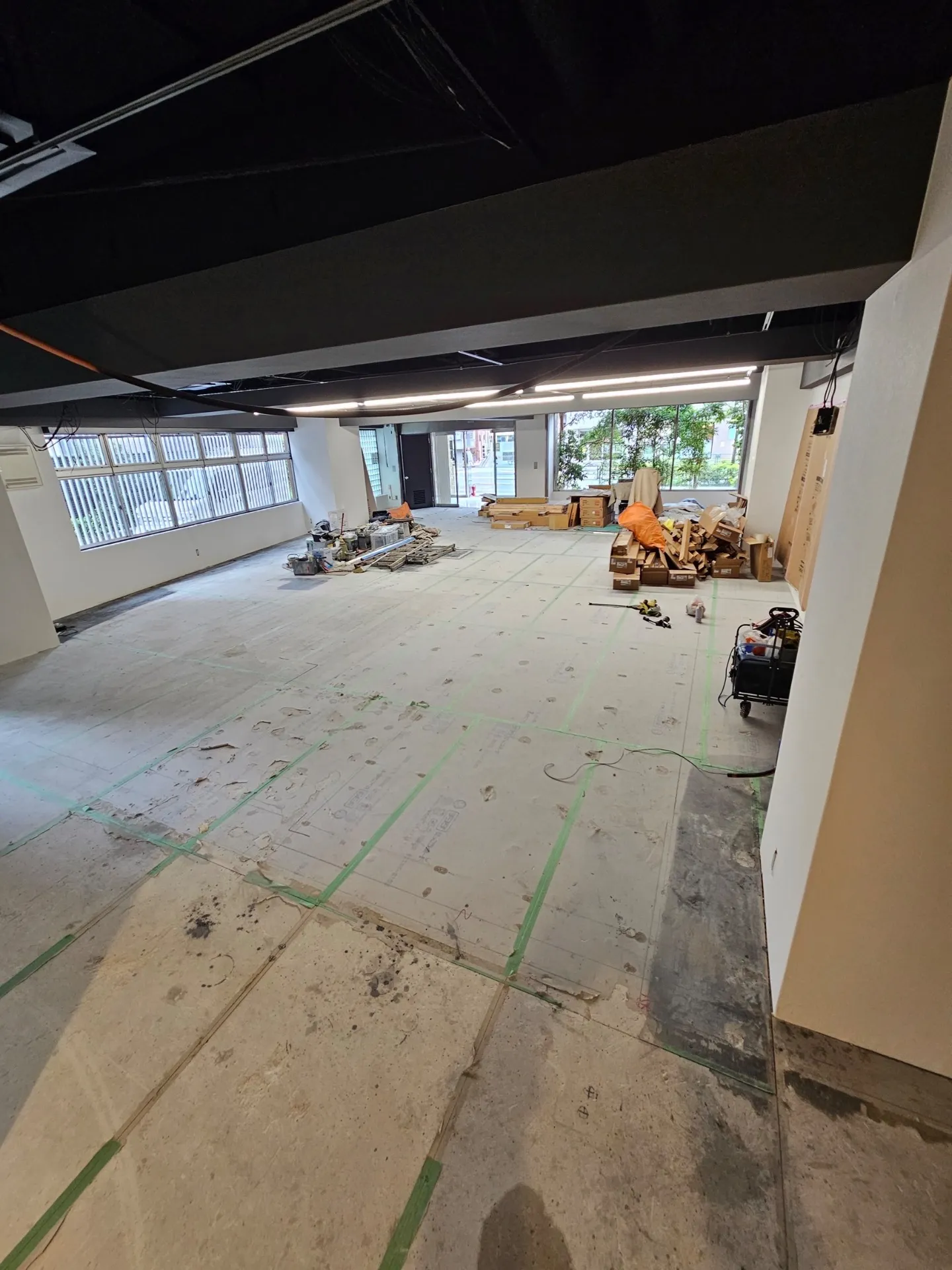 ジム完成までカウントダウン！