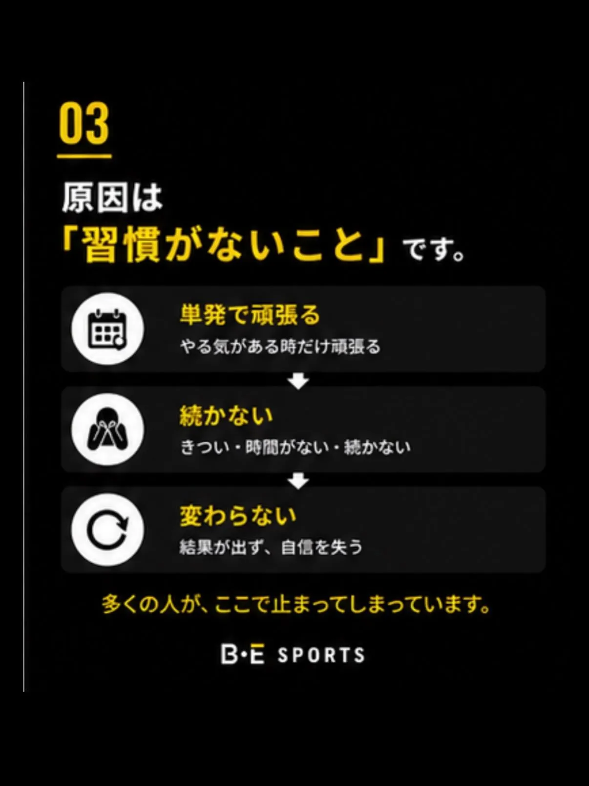 最近、体力落ちてませんか？