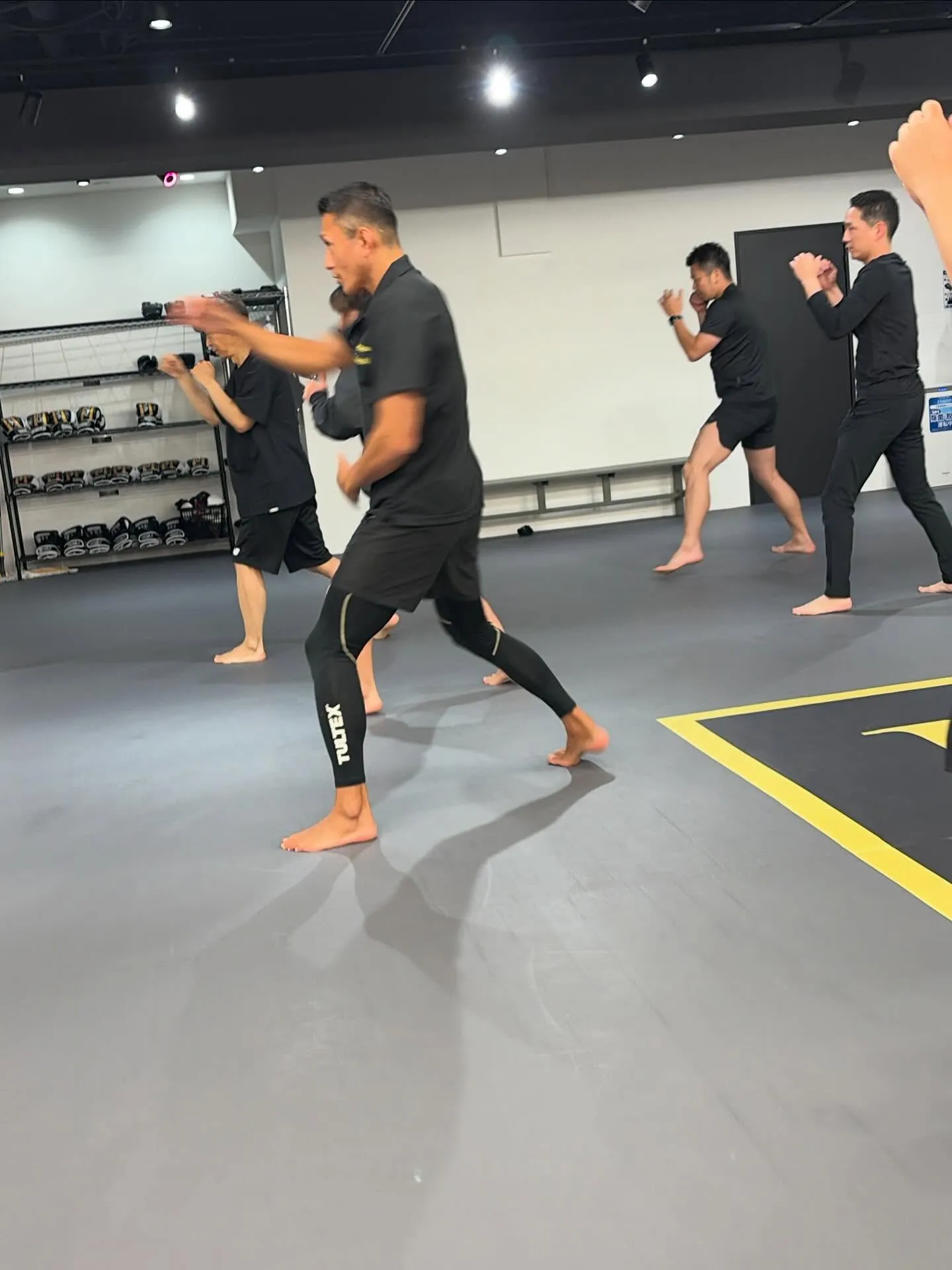 本日5/26、黒石高大キックボクシングクラス