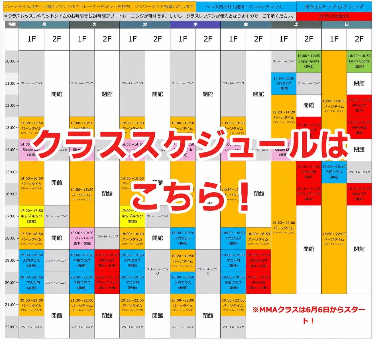 楽しく格闘技を始められるジムを運営