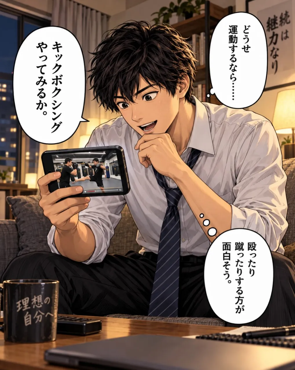 「筋トレが嫌いなわけじゃないんです。