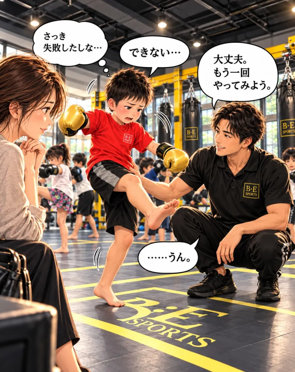 「キックボクシングを習わせたら、乱暴にならない？」