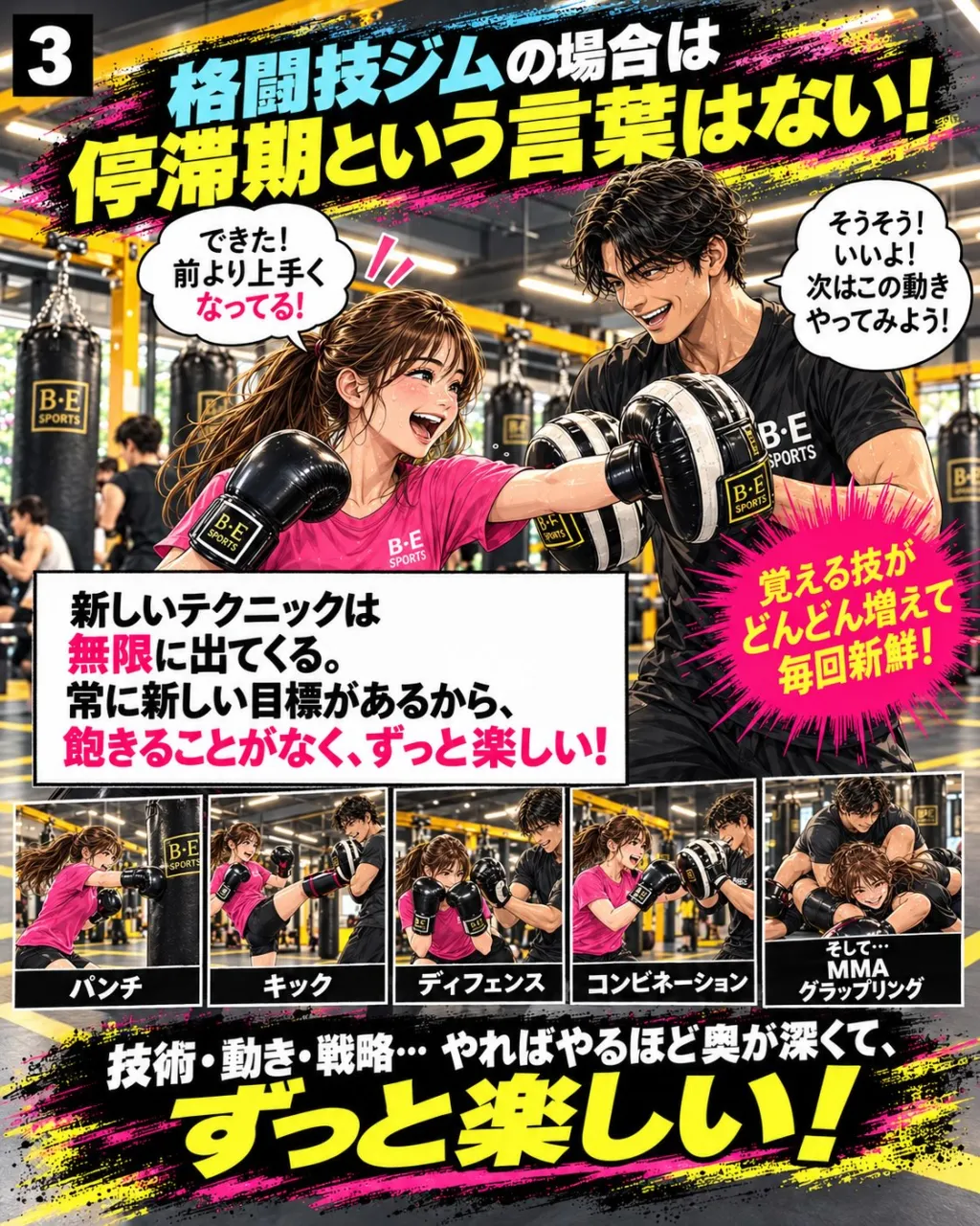 🥊 **格闘技ジムとフィットネスジム、効果の違いって?**💪